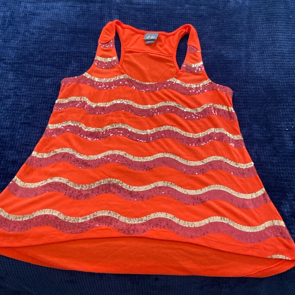 Dots Embellished Tank Top